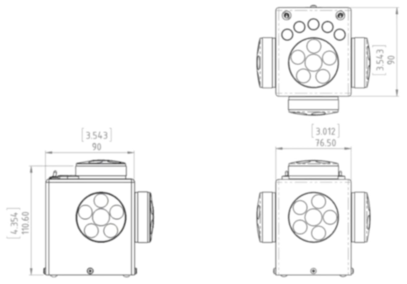 Scientifica Control Cube Technical Data