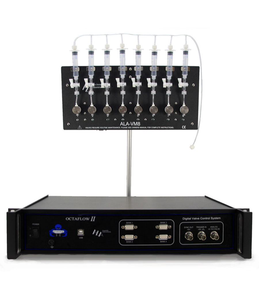 ASTERISK AC SYSTEM Stage 3 鼻腔拡張システム ALA Scientific Instruments OctaFlow II Perfusion System | Scientifica