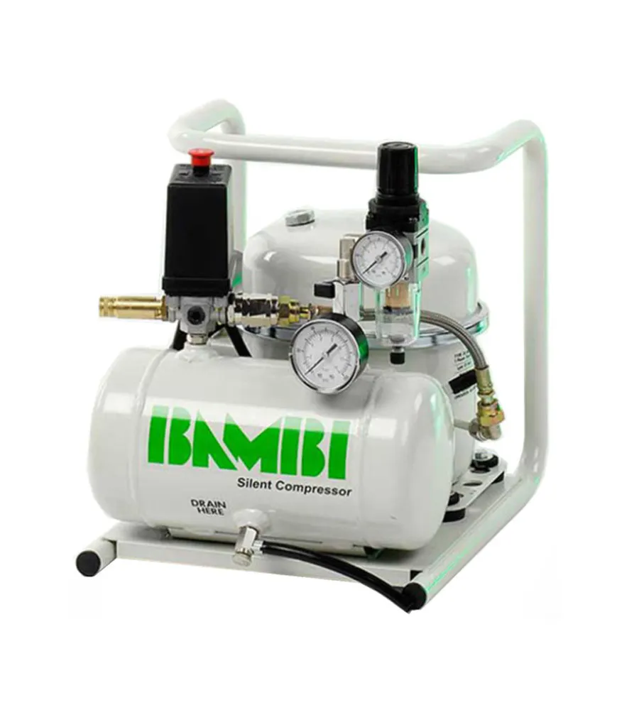 Labby Compressor 4 Litre Oil Lubricated 35/20 Bambi Air Compressor | Scientifica