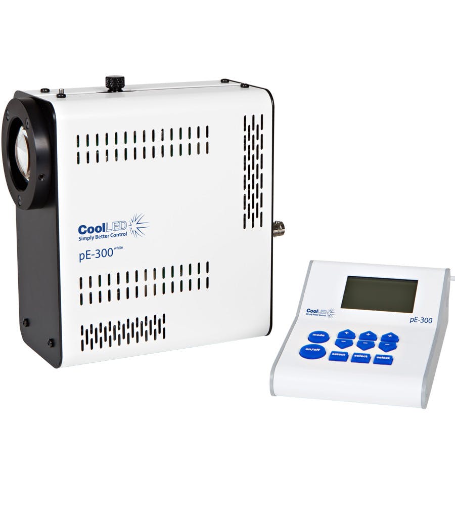 CoolLED pE-300 designed to offer broad-spectrum LED illumination for general use in fluorescence applications