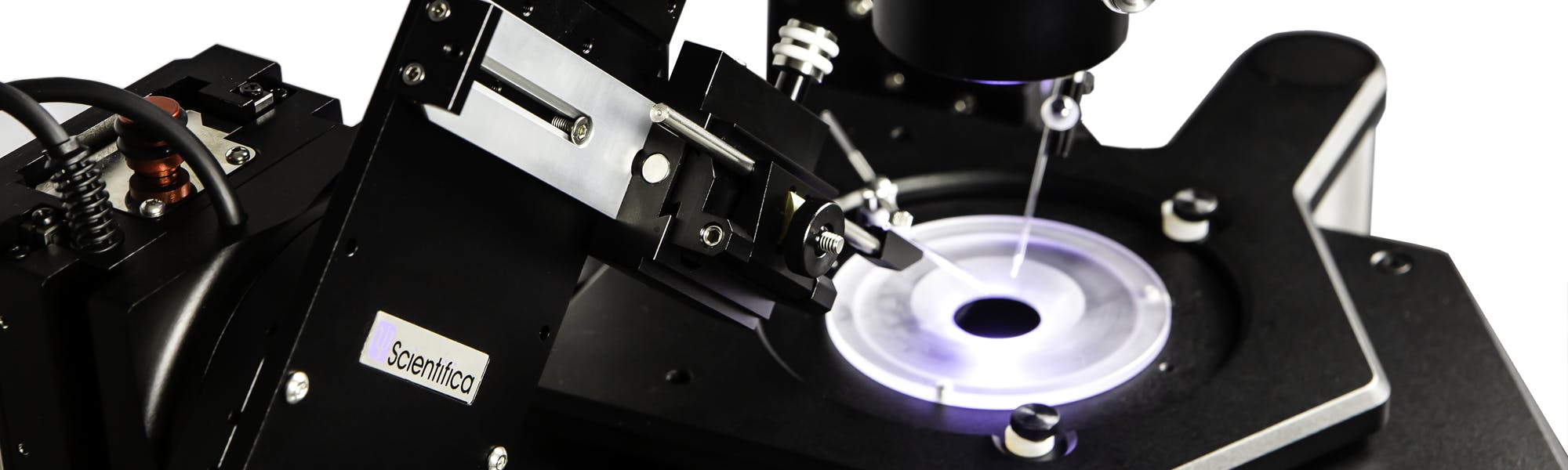 Electrophysiology rig - inverted microscope